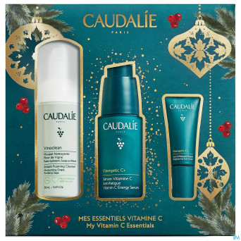 Caudalie coffret vinergetic serum noel    3 prod.