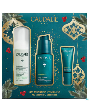 Caudalie coffret vinergetic serum noel    3 prod.