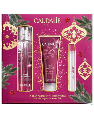 Caudalie coffret the vignes noel 50ml    3 prod.