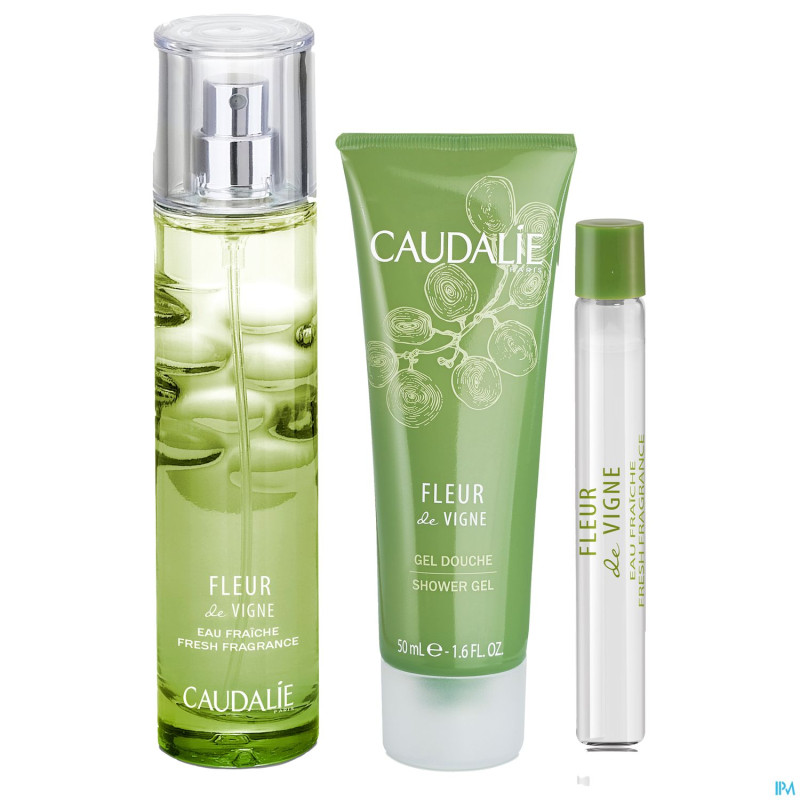 Caudalie coffret fleur vignes 50ml noel    3 prod.