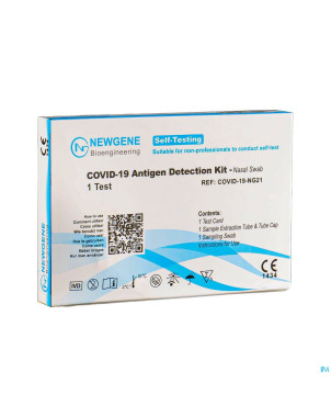 Newgene bioengin.kit a/gene test covid-19 1 o'life
