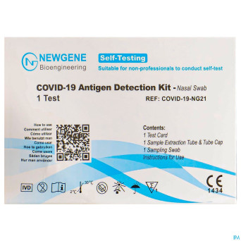 Newgene bioengin.kit a/gene test covid-19 1 o'life