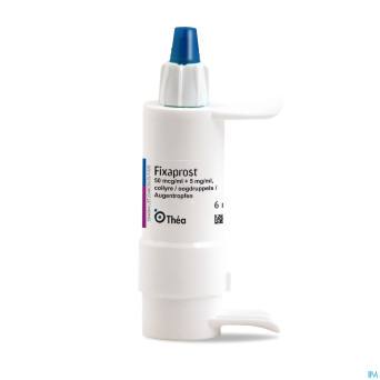 Fixaprost 50mcg/ml+5mg/ml collyre sol  6ml