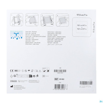 Resposorb silicone border 17,5x17,5cm 10 4130221