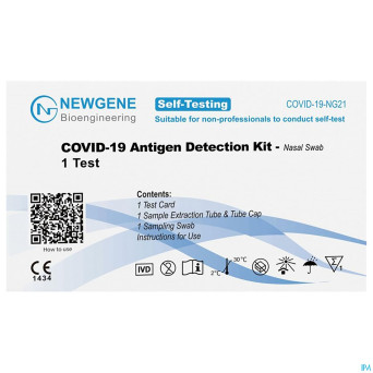 Newgene bioengin.kit a/gene test covid-19 1 bedel.