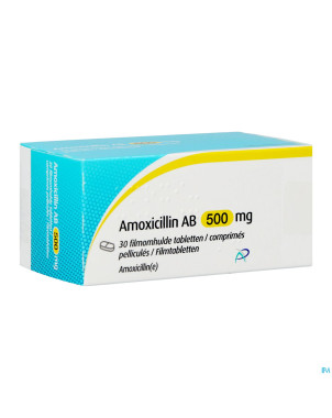 Amoxicillin ab  500mg comp pell 30 x  500mg