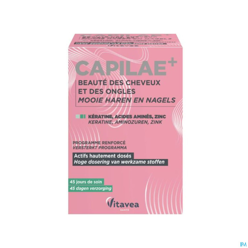 Capilae beaute cheveux + ongles    caps 2x120
