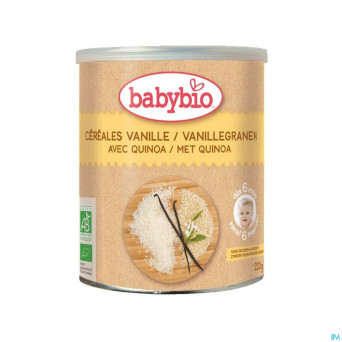 Babybio cereales vanille quinoa 6m    220g