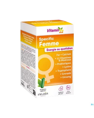 Vitamin 22 specific femme   caps 60