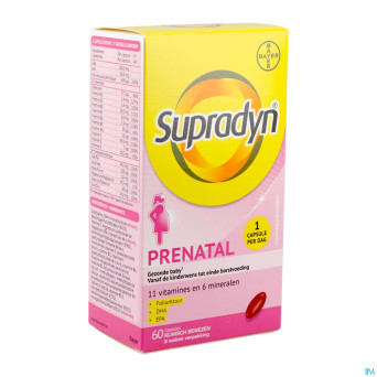 Supradyn prenatal    caps 60