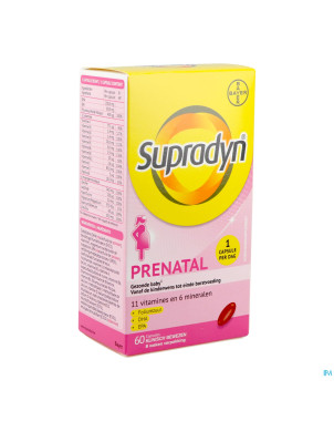 Supradyn prenatal    caps 60