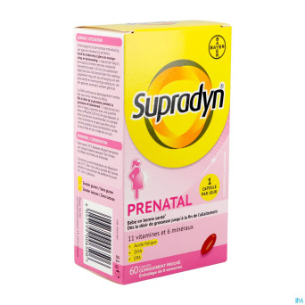 Supradyn prenatal    caps 60