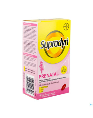 Supradyn prenatal    caps 60