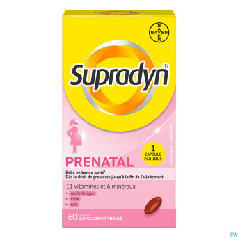 Supradyn prenatal    caps 60
