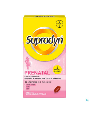 Supradyn prenatal    caps 60