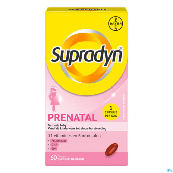 Supradyn prenatal    caps 60