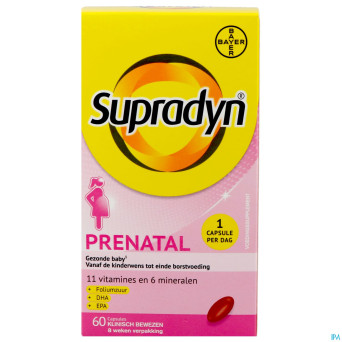 Supradyn prenatal    caps 60