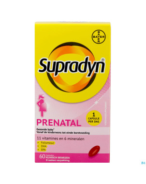 Supradyn prenatal    caps 60