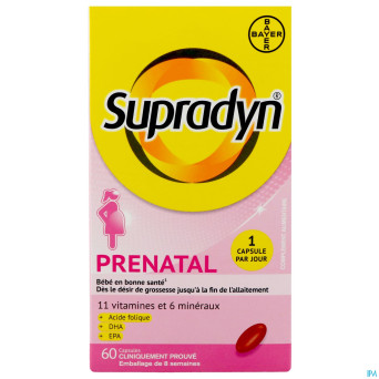 Supradyn prenatal    caps 60