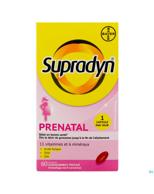 Supradyn prenatal    caps 60