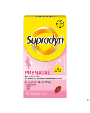 Supradyn prenatal    caps 60