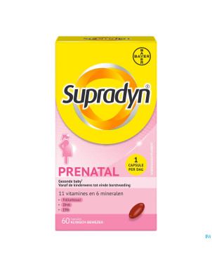 Supradyn prenatal    caps 60