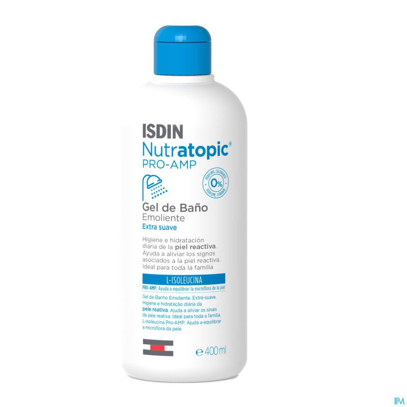 Isdin nutratopic gel bain    400ml