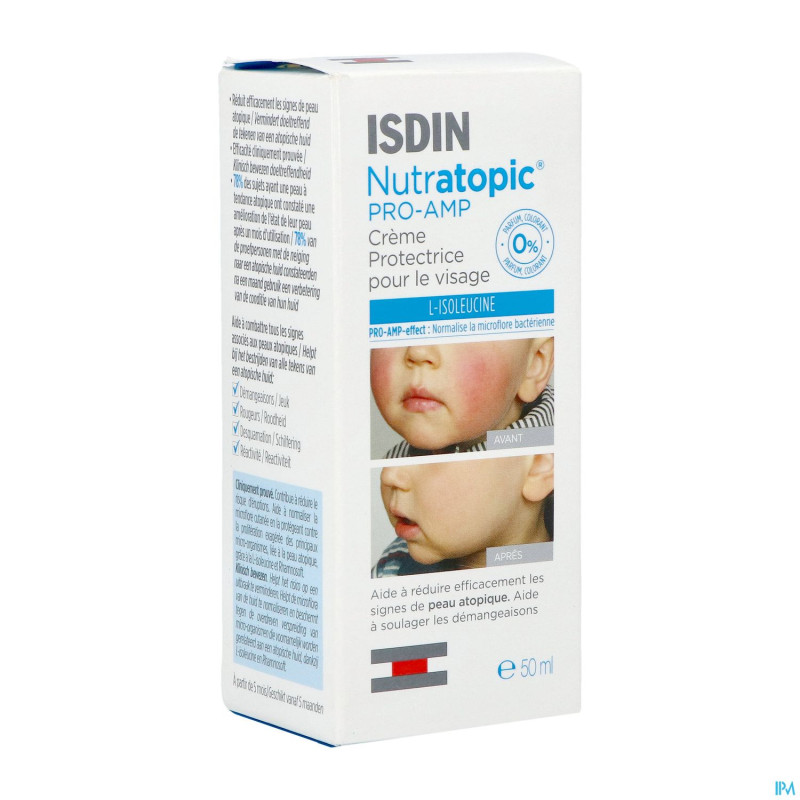 Isdin nutratopic creme visage  50ml