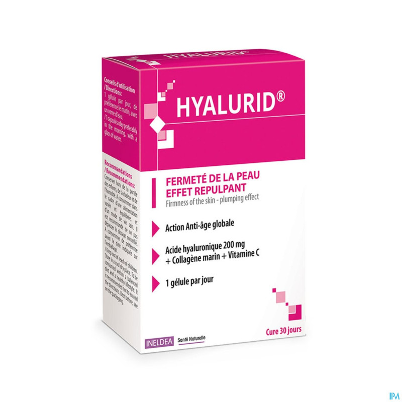 Ineldea hyalurid isn etui v-caps 30