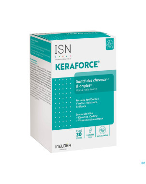 Ineldea keraforce cheveux & ongles isn v-caps 90