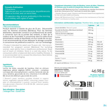 Ineldea keraforce cheveux & ongles isn v-caps 90