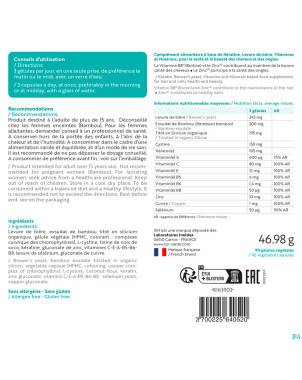 Ineldea keraforce cheveux & ongles isn v-caps 90