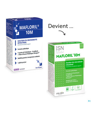 Ineldea mafloril-10m isn etui v-caps 30