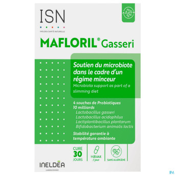 Ineldea mafloril gasseri isn etui caps 30