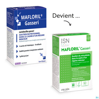 Ineldea mafloril gasseri isn etui caps 30