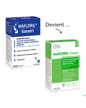 Ineldea mafloril gasseri isn etui caps 30