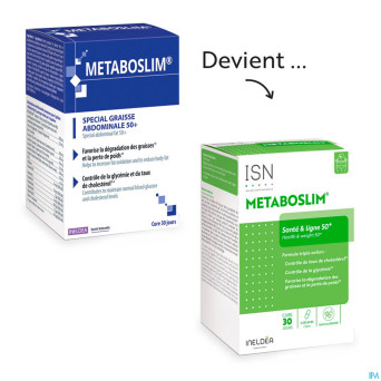 Ineldea metaboslim isn etui v-caps 90