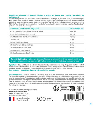 Ineldea silibiol silicium organique isn 500ml