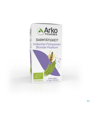 Arkogelules ispaghul psyllium blond bio    caps 45