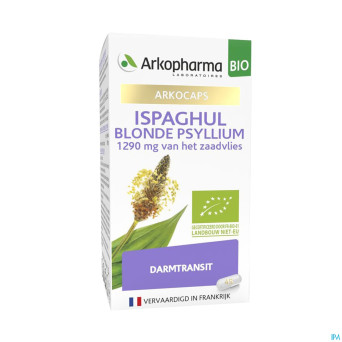 Arkogelules ispaghul psyllium blond bio    caps 45
