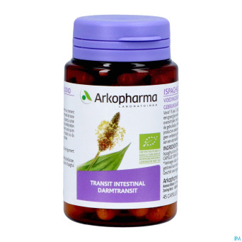 Arkogelules ispaghul psyllium blond bio    caps 45