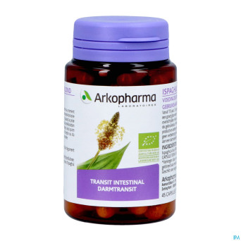 Arkogelules ispaghul psyllium blond bio    caps 45