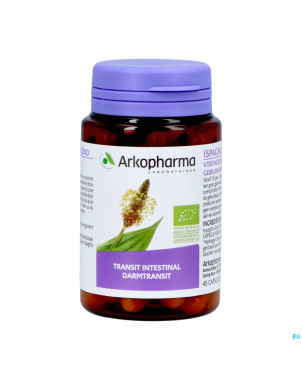 Arkogelules ispaghul psyllium blond bio    caps 45