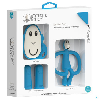 Matchstick monkey starterset bleu