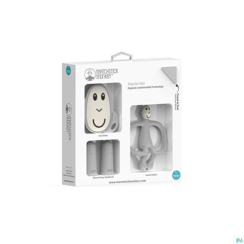 Matchstick monkey starterset gris