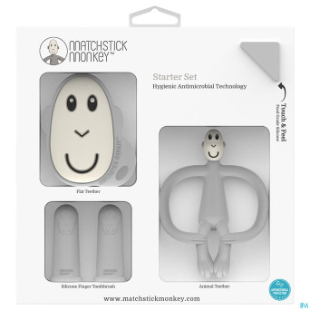 Matchstick monkey starterset gris