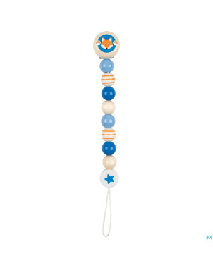 Heimess attache sucette bois renard