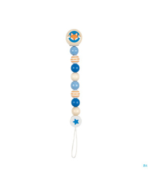 Heimess attache sucette bois renard