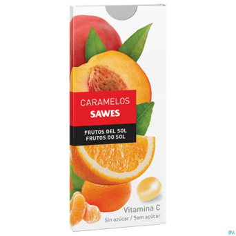 Sawes bonbon fruits soleil ss blist 10