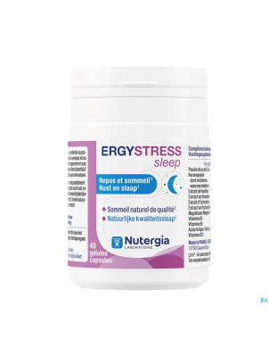 Ergystress sleep    caps 40